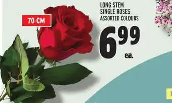 Metro LONG STEM SINGLE ROSES offer