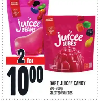 Metro DARE JUICEE CANDY offer