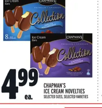 Metro CHAPMAN'S ICE CREAM NOVELTIES offer