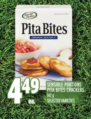 Metro SENSIBLE PORTIONS PITA BITES CRACKERS offer