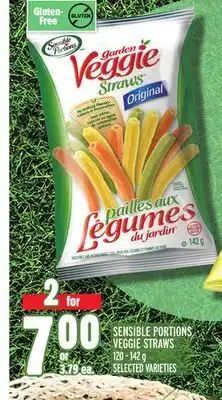 Metro SENSIBLE PORTIONS VEGGIE STRAWS offer