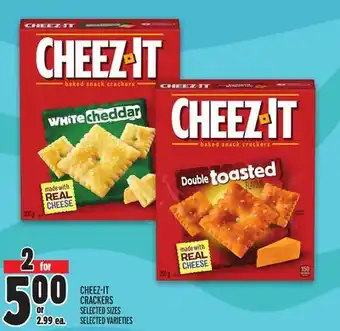 Metro CHEEZ-IT CRACKERS offer