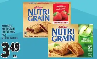 Metro KELLOGG'S NUTRI-GRAIN CEREAL BARS offer