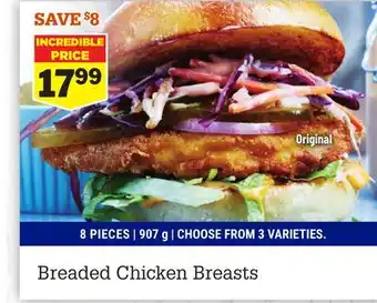 M & M Food Market Breaded Chicken Breasts offer