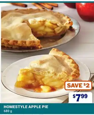 M & M Food Market HOMESTYLE APPLE PIE offer
