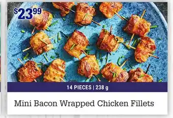 M & M Food Market Mini Bacon Wrapped Chicken Fillets offer