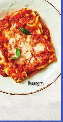 M & M Food Market Lasagna offer
