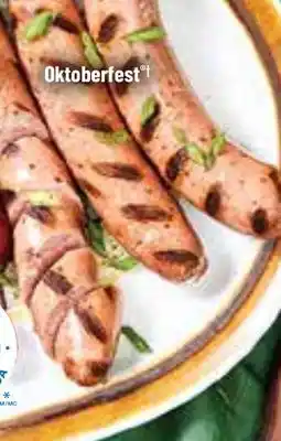 M & M Food Market Oktoberfest † Sausages offer