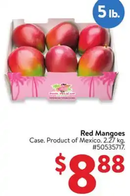 Walmart Red Mangoes offer