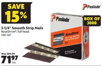 Home Hardware 3-1/4 Smooth Strip Nails offer