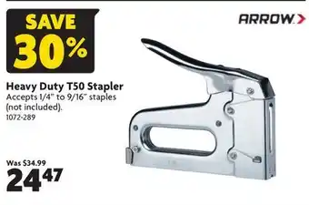 Home Hardware Heavy Duty T50 Stapler offer