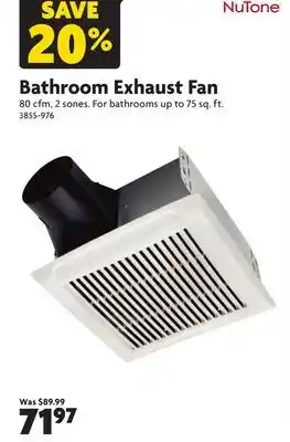 Home Hardware Bathroom Exhaust Fan offer