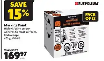 Home Hardware Marking Paint offer