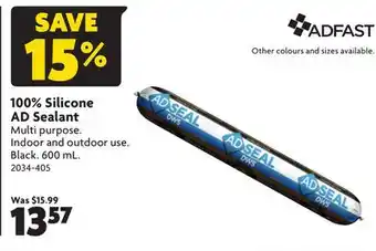 Home Hardware 100% Silicone AD Sealant offer