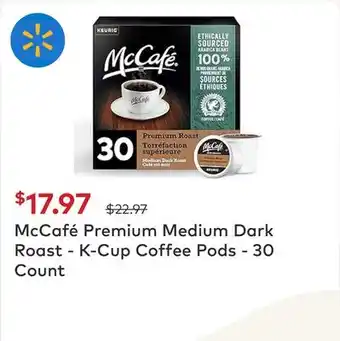Keurig McCafé Premium Medium Dark Roast - K-Cup Coffee Pods - 30 Count offer