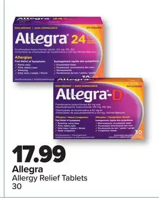 PharmaChoice Allegra Allergy Relief offer