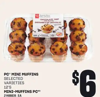 Independent City Market MINI-MUFFINS PC, 12'S offer