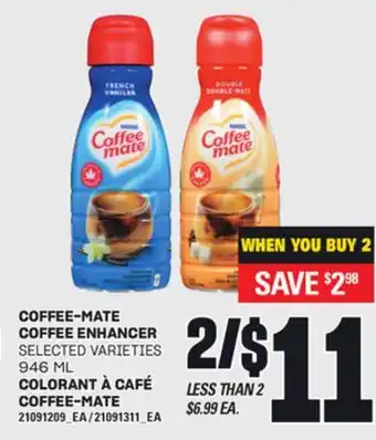 Independent City Market COLORANT À CAFÉ COFFEE-MATE, 946 ML offer