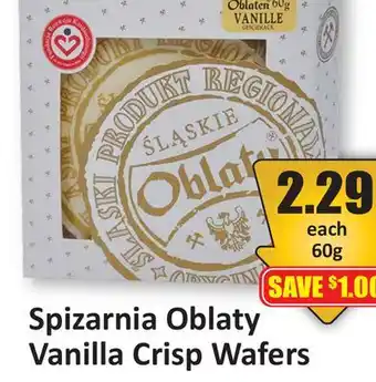 Starsky Spizarnia Oblaty Vanilla Crisp Wafers offer