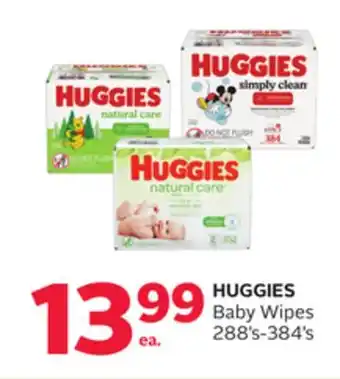 Rexall HUGGIES Baby Wipes offer