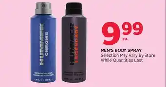 Rexall MEN'S BODY SPRAY offer