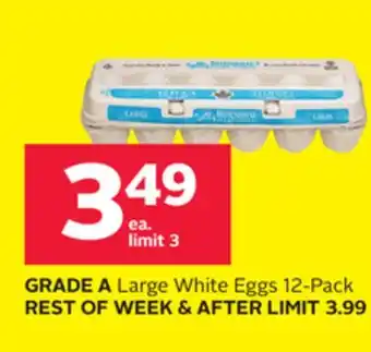 Rexall GRADE A Large White Eggs 12 offer