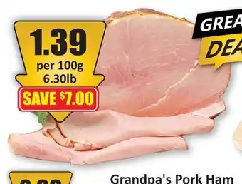 Starsky Grandpa's Pork Ham offer