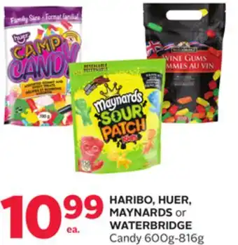 Rexall HARIBO, HUER, MAYNARDS or WATERBRIDGE Candy offer