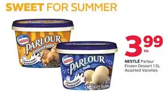 Rexall NESTLÉ Parlour Frozen Dessert offer