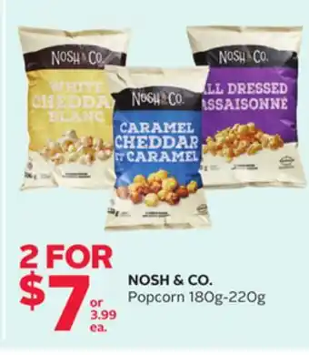 Rexall NOSH & CO. Popcorn offer