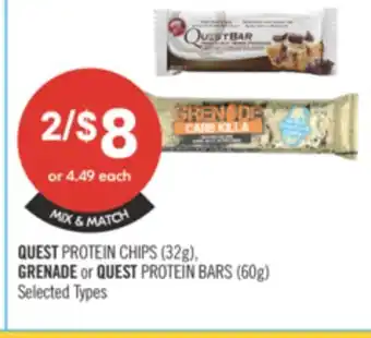 Shoppers Drug Mart QUEST PROTEIN CHIPS offer