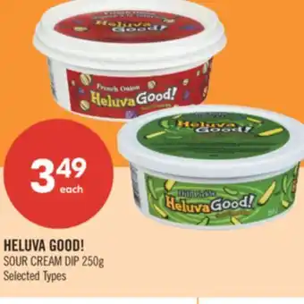 Shoppers Drug Mart HELUVA GOOD! SOUR CREAM DIP offer