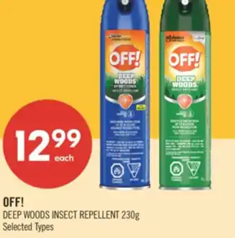 Shoppers Drug Mart OFF! DEEP WOODS INSECT REPELLENT offer