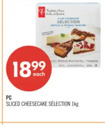 Shoppers Drug Mart PC SLICED CHEESECAKE SÉLECTION offer