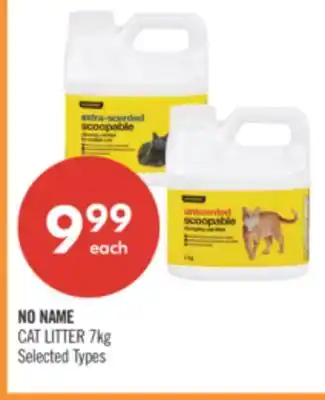 Shoppers Drug Mart NO NAME CAT LITTER offer