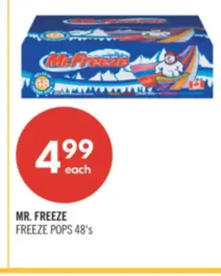 Shoppers Drug Mart MR. FREEZE FREEZE POPS offer