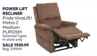 Wellwise by Shoppers POWER LIFT RECLINER offer