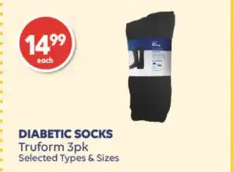 Wellwise by Shoppers DIABETIC SOCKS Truform 3pk offer