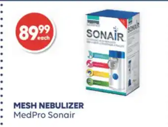 Wellwise by Shoppers MESH NEBULIZER MedPro Sonair offer