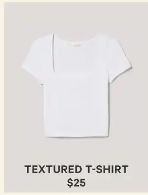 Joe Fresh TEXTURED T-SHIRT offer