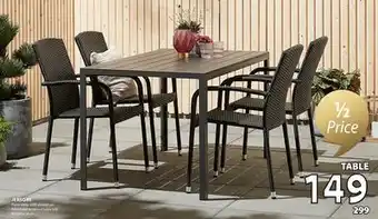 JYSK JERSORE Patio table offer