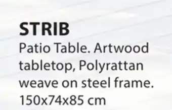 JYSK STRIB Patio Table offer
