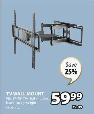 JYSK TV WALL MOUNT offer