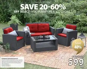 JYSK Hamburg Conversation Set offer