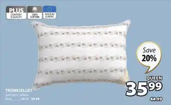 JYSK Tronfjellet Synthetic Pillow offer