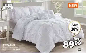 JYSK VERSAILLES 5-piece comforter set offer