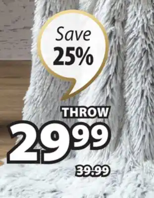 JYSK LOTUS Throw offer