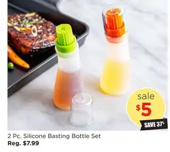 Kitchen Stuff Plus 2 Pc. Silicone Basting Bottle Set offer