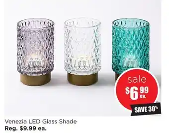 Kitchen Stuff Plus Venezia LED Glass Shade offer