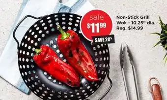 Kitchen Stuff Plus Non-Stick Grill Wok-10.25 dia offer
